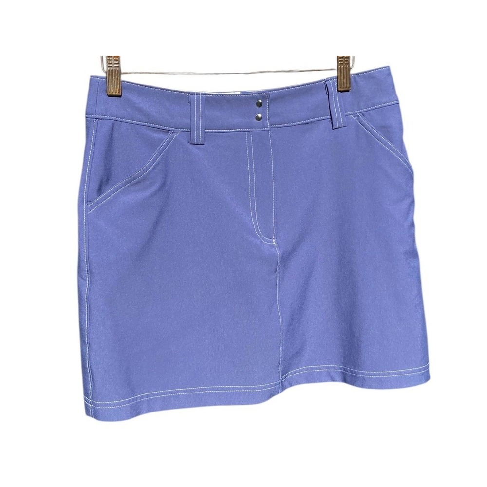 Tommy Armour Dri-Logic Golf Skort Slate Blue Stretch, Size 6